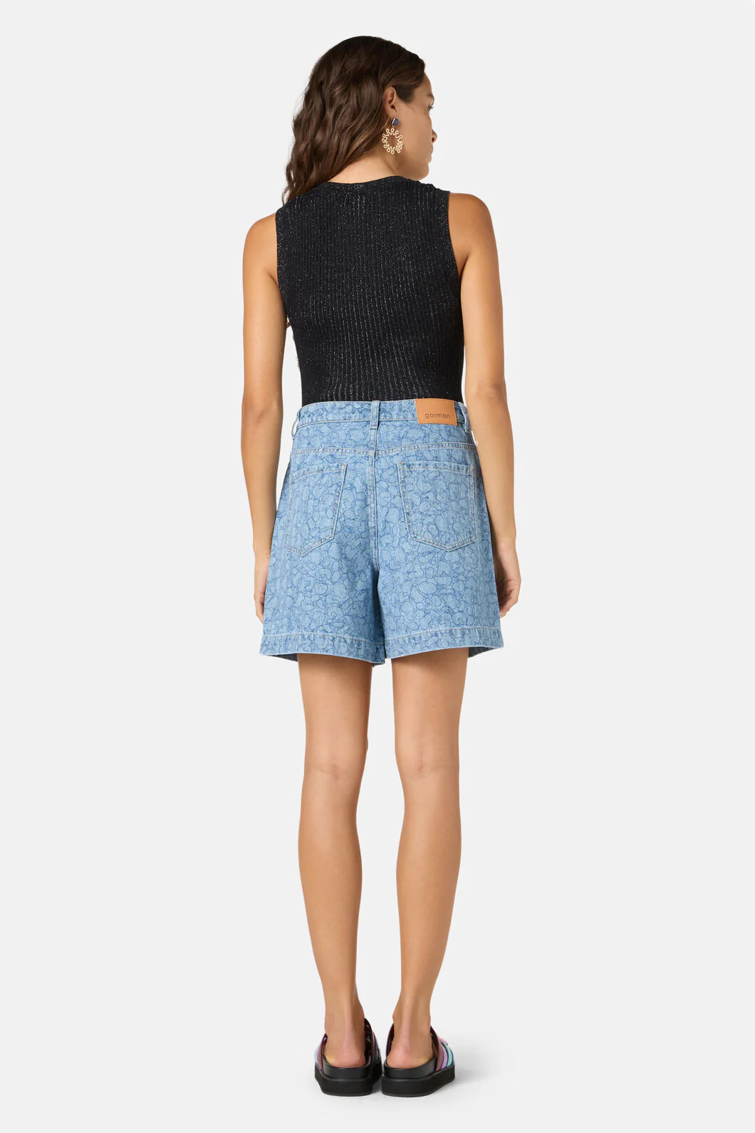 Sea Bubbles Denim Short - Image 3