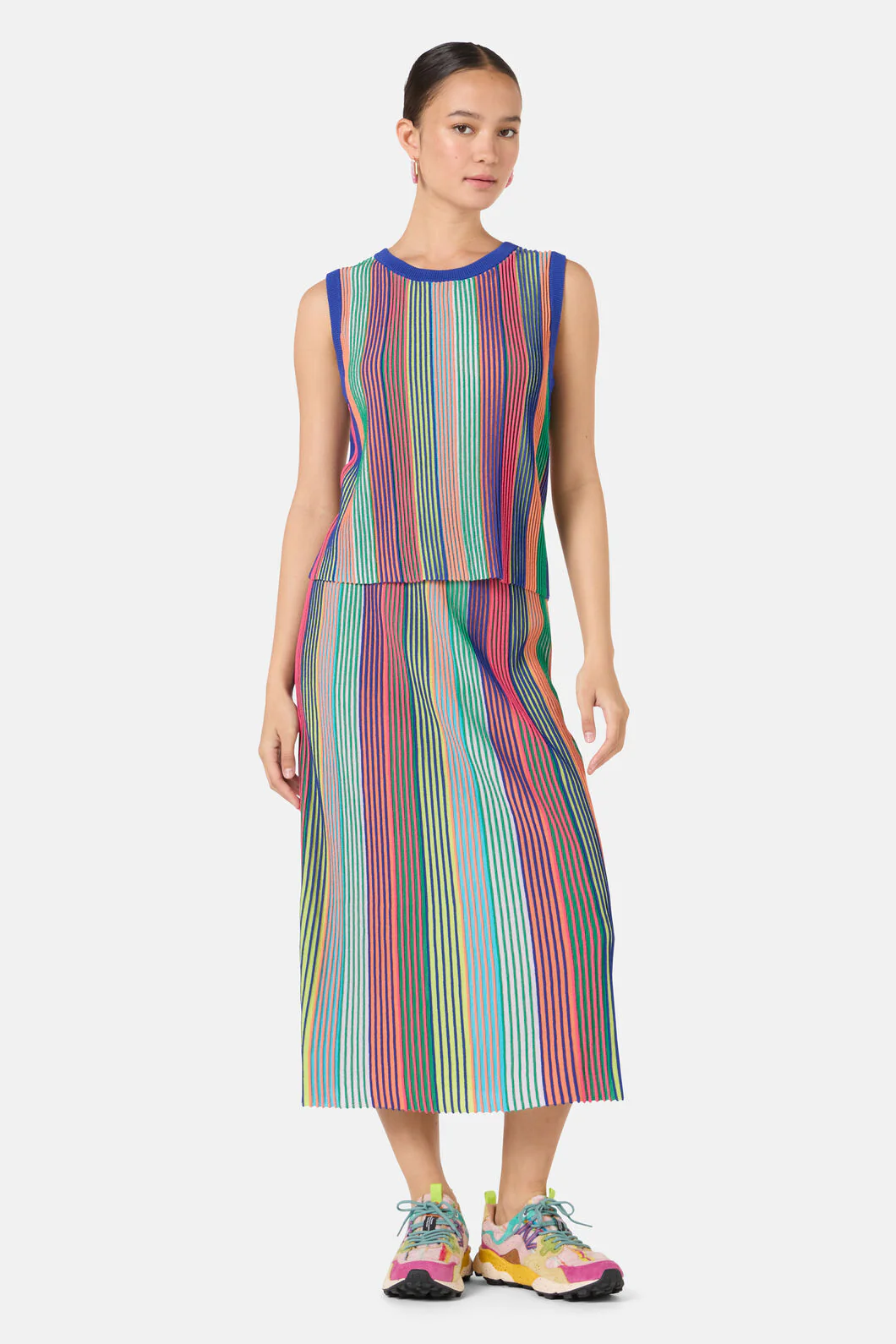 Seeing Stripes Knit Vest - Image 4
