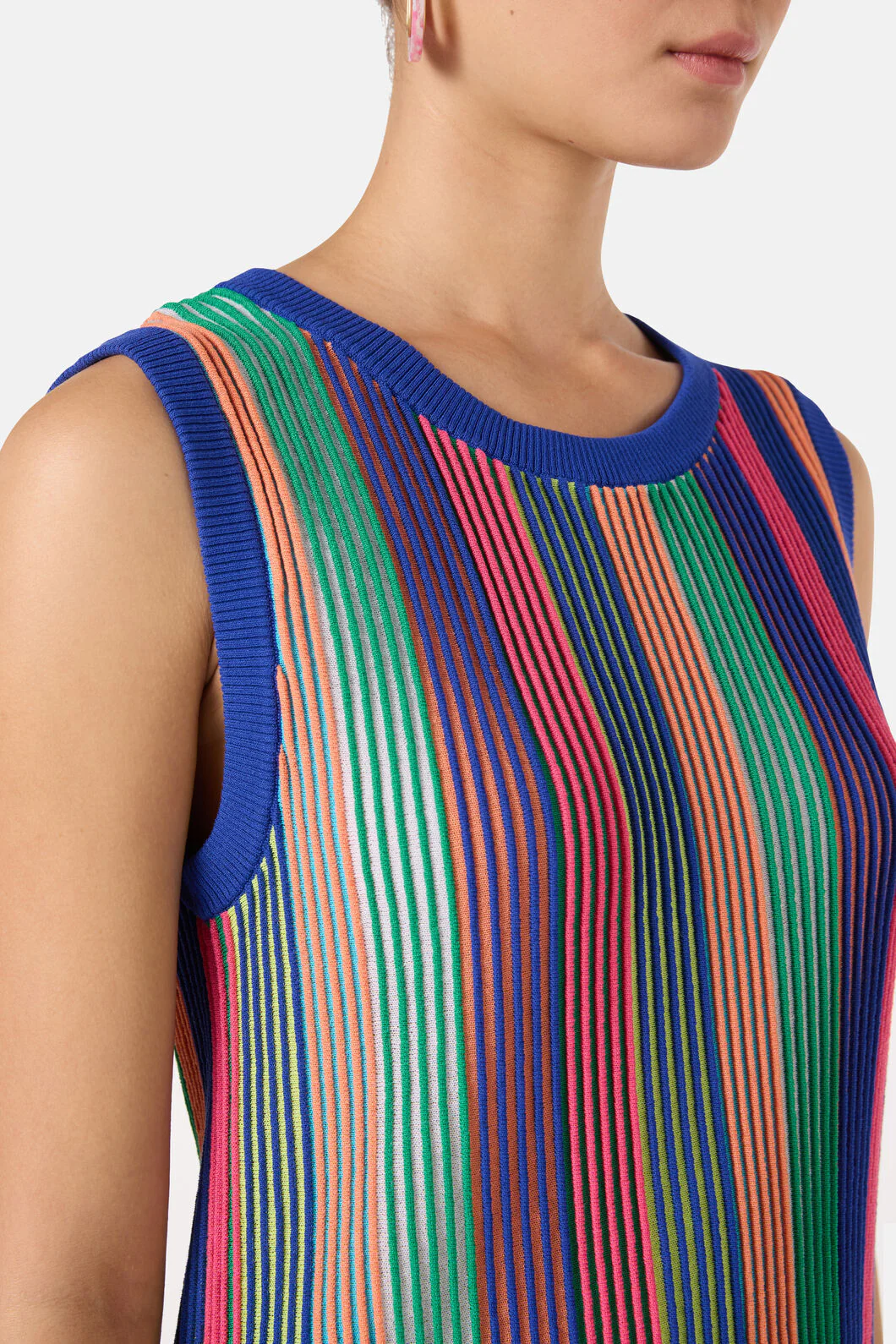Seeing Stripes Knit Vest - Image 8