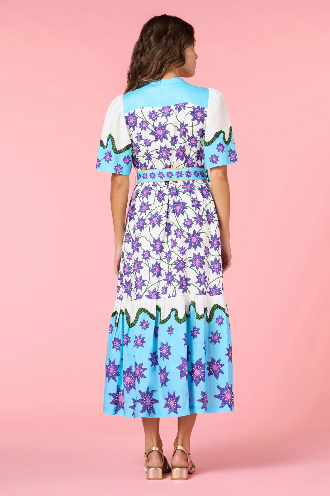 Serpent's Bloom Long Dress - Image 3