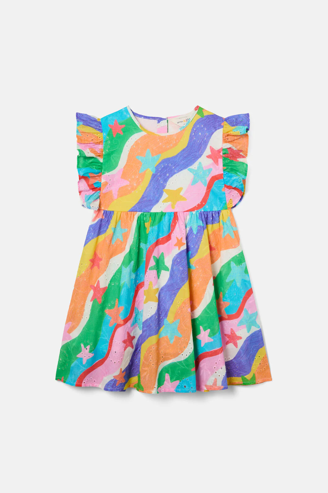 Shine Kids Broderie Dress - Image 3