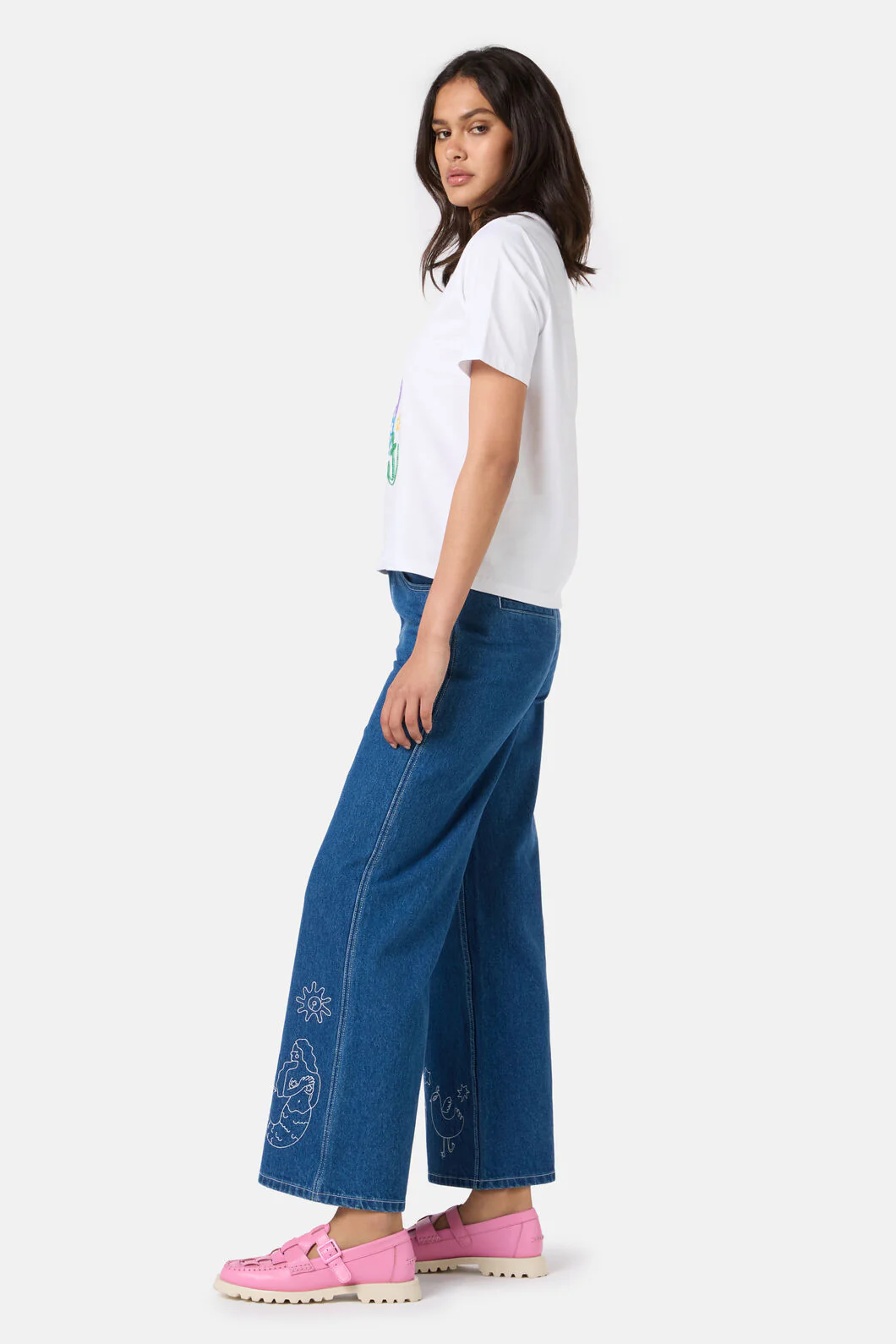 Sirena Emb Classic Tee - Image 3