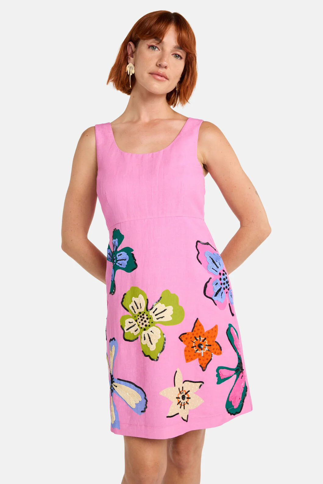Smell The Flowers Shift Dress - Image 2