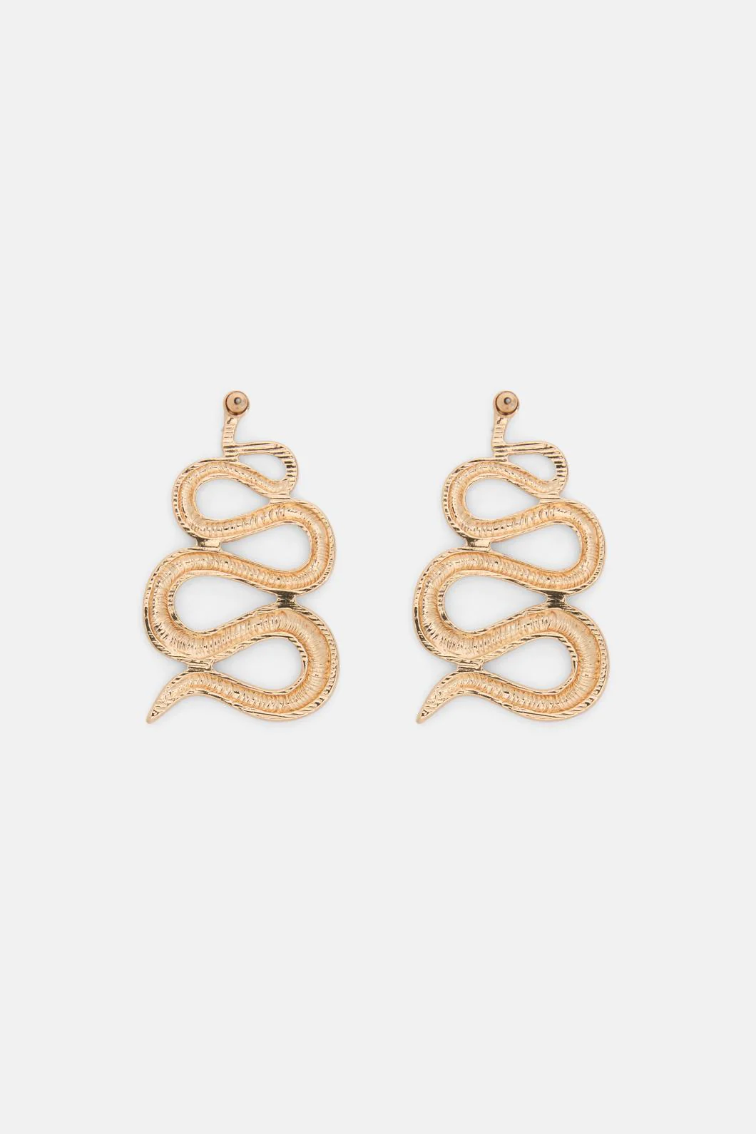 Snake Stamp Earring - Image 4