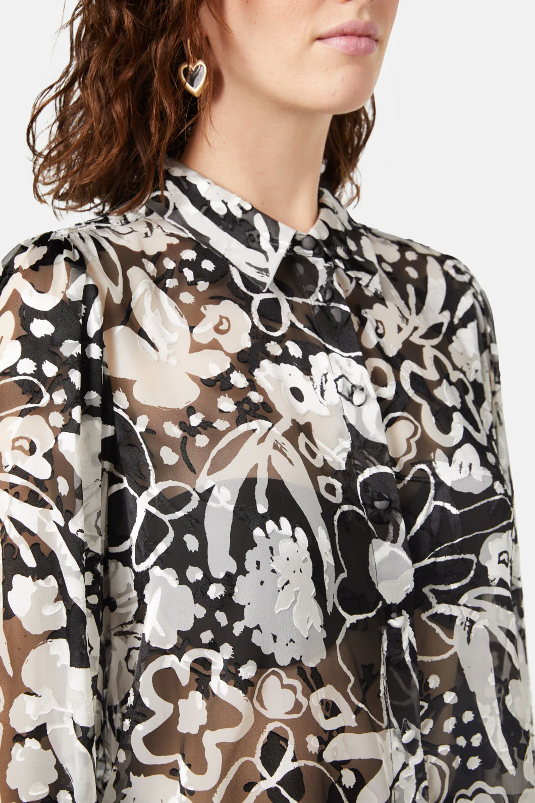Snow Day Frilly Shirt - Image 5