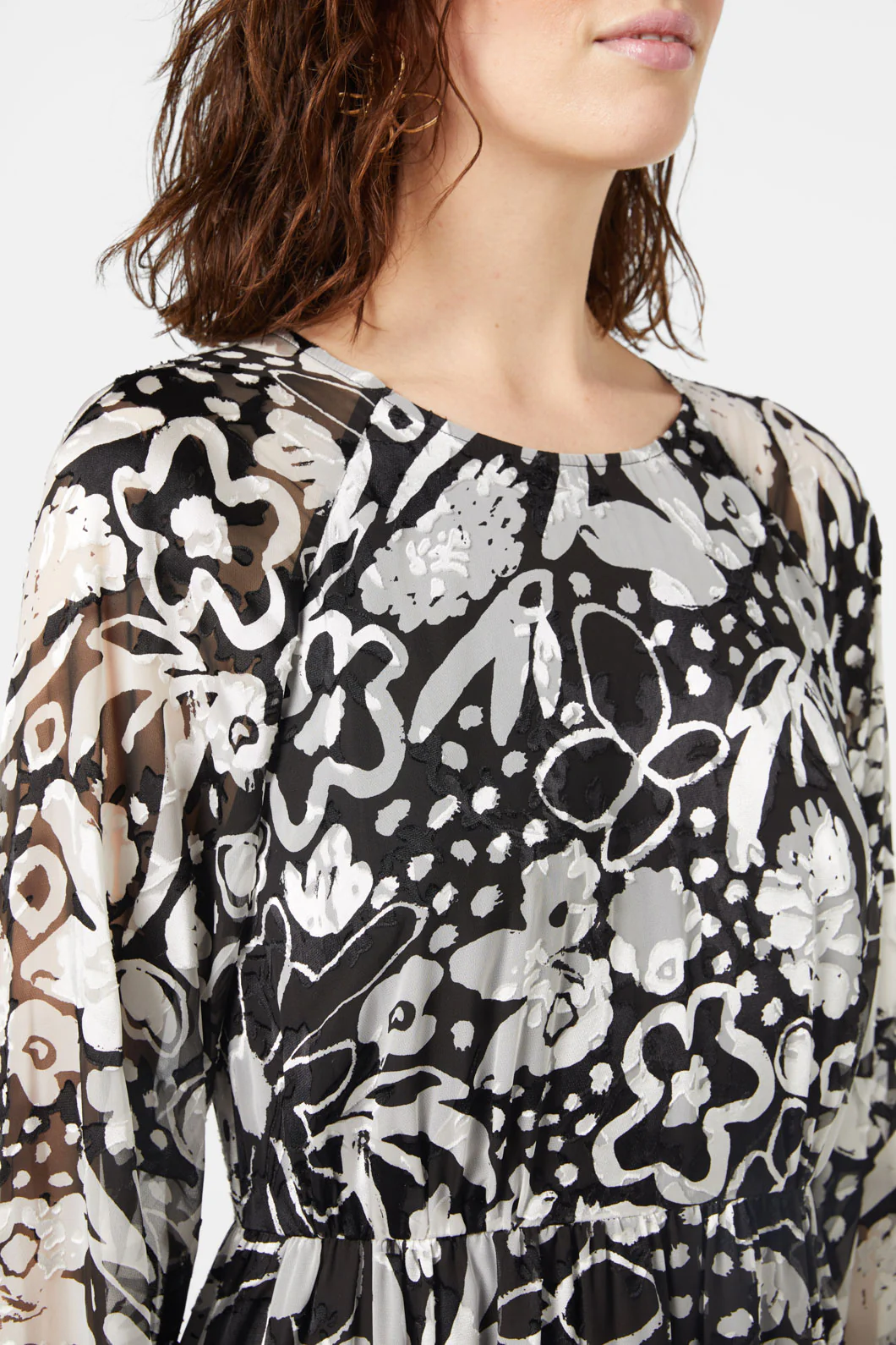 Snow Day Tiered Dress - Image 6