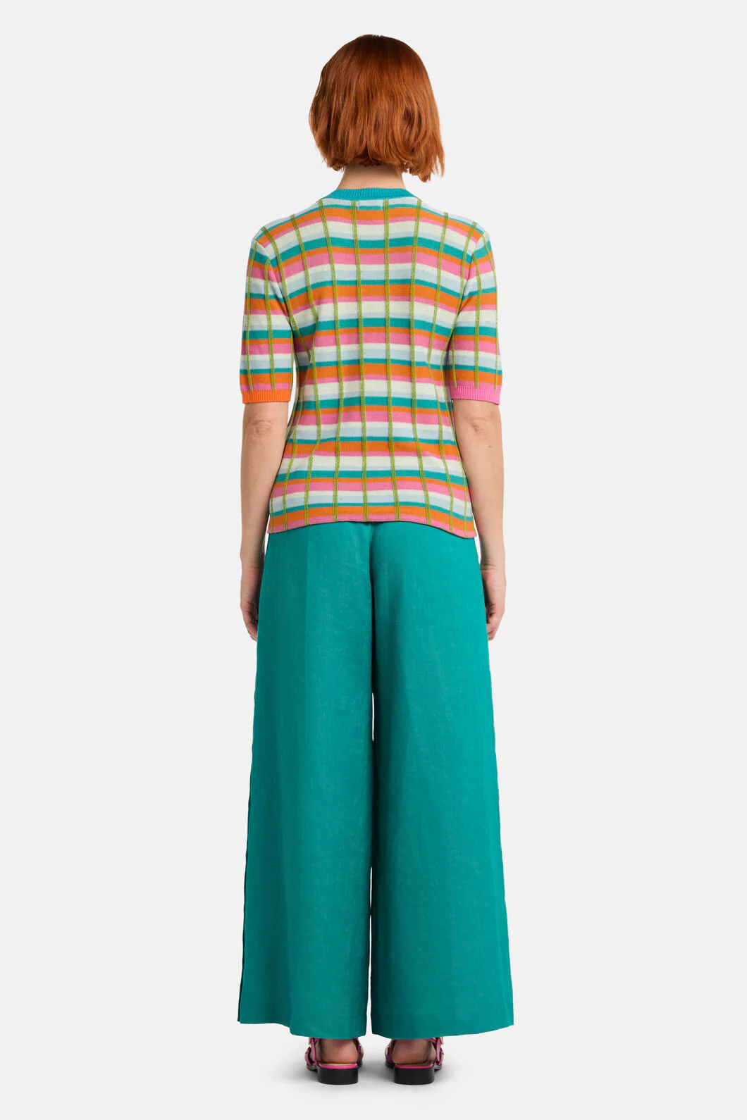 So Check Knit Top - Image 4