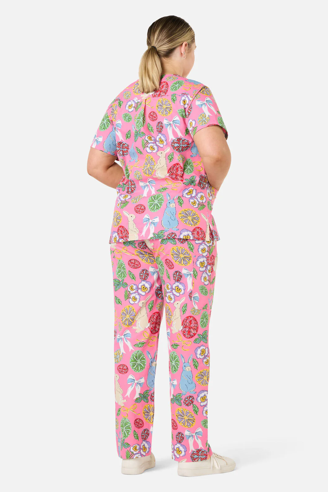 Some Bunny Loves You Scrub Set - Image 3