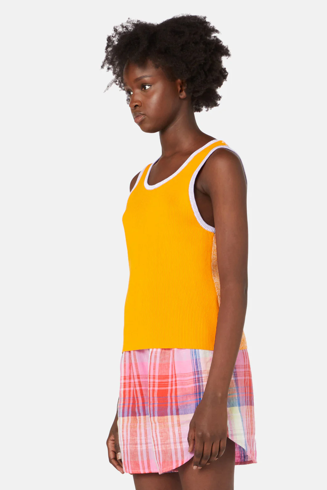 Splice Crop Knit Tank - Image 3
