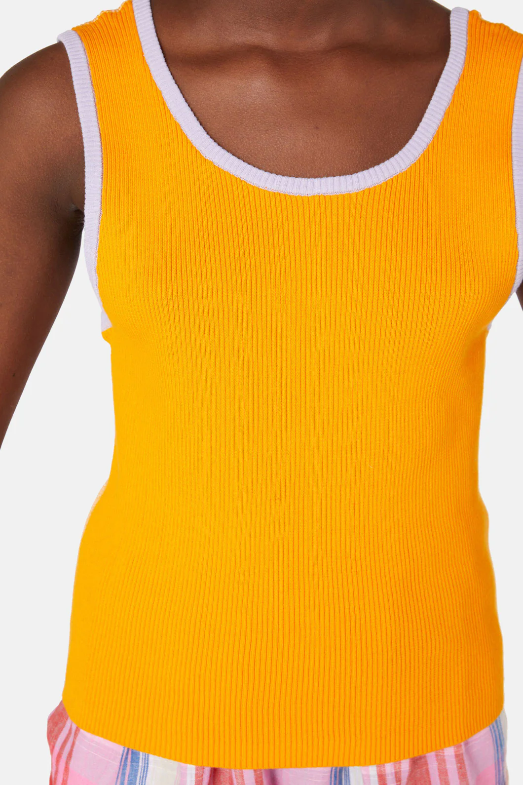 Splice Crop Knit Tank - Image 7