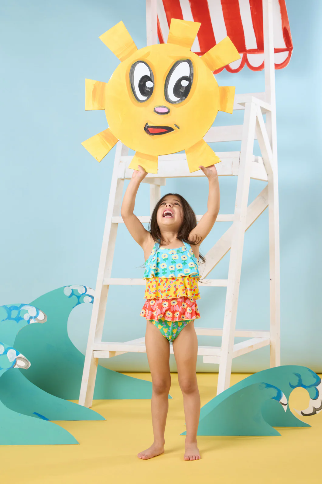 Splice Floral Kids Tiered Bath - Image 6