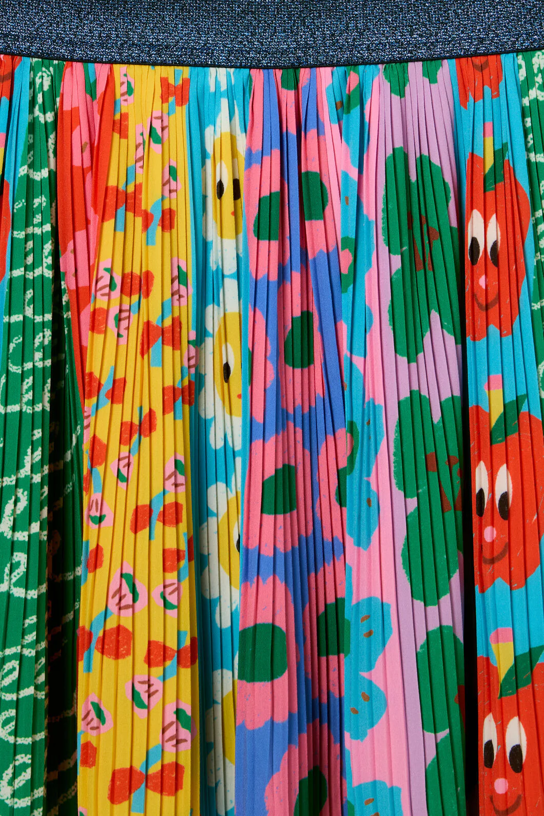 Splice Icon Kids Pleat Skirt - Image 4