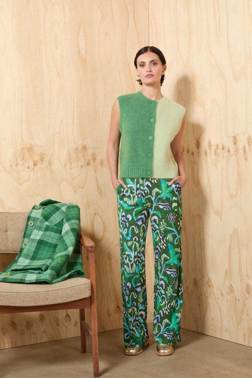Splice Of Life Knit Tank - Image 3