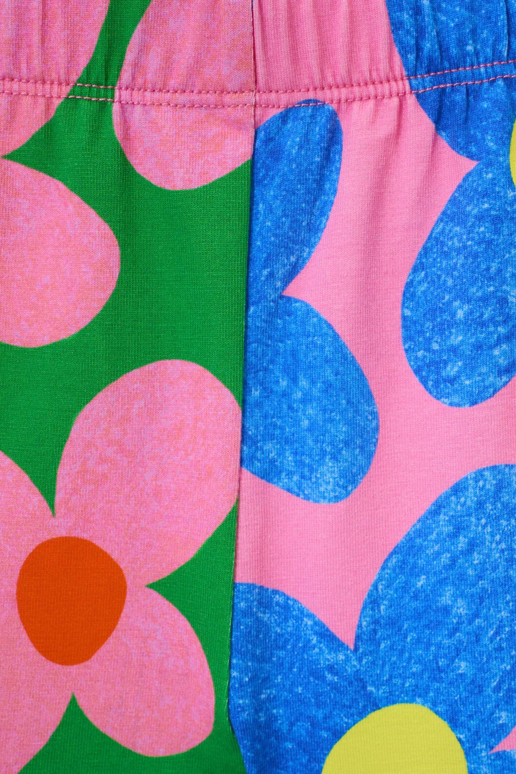 Spliced Floral Kids Bike Short - Image 3