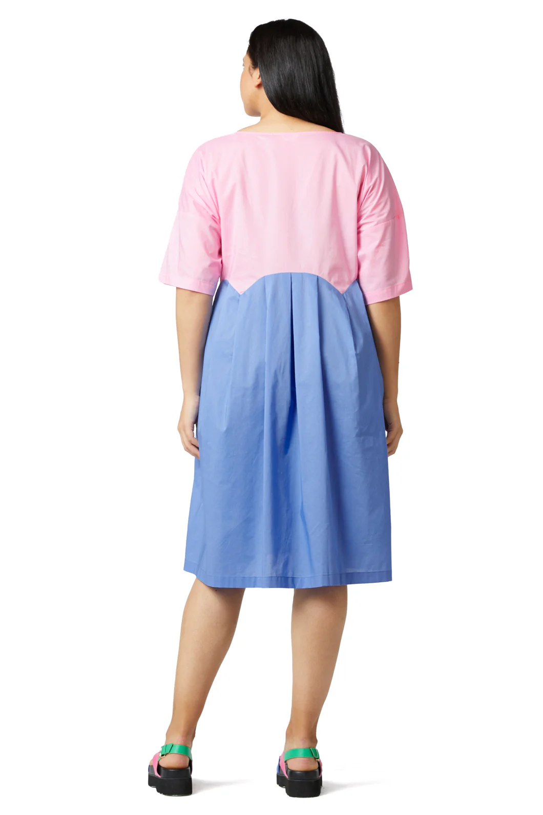 Spliced Scalop Dress - Image 9