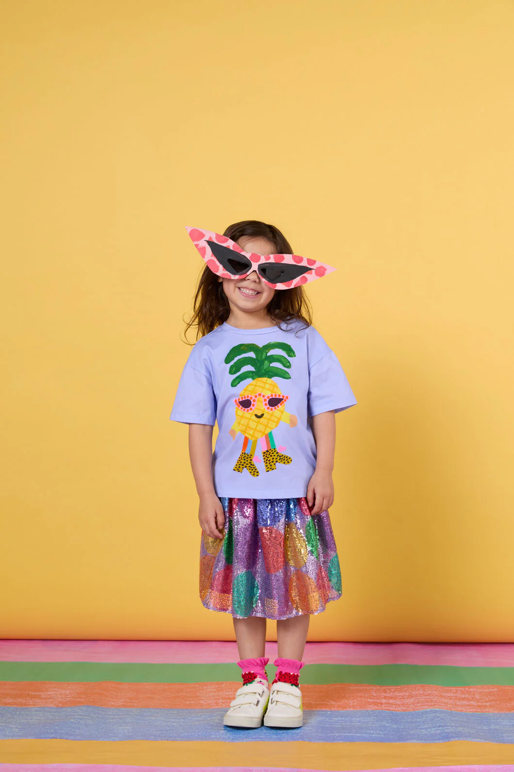 Spot Sequins Kids Skirt - Image 2