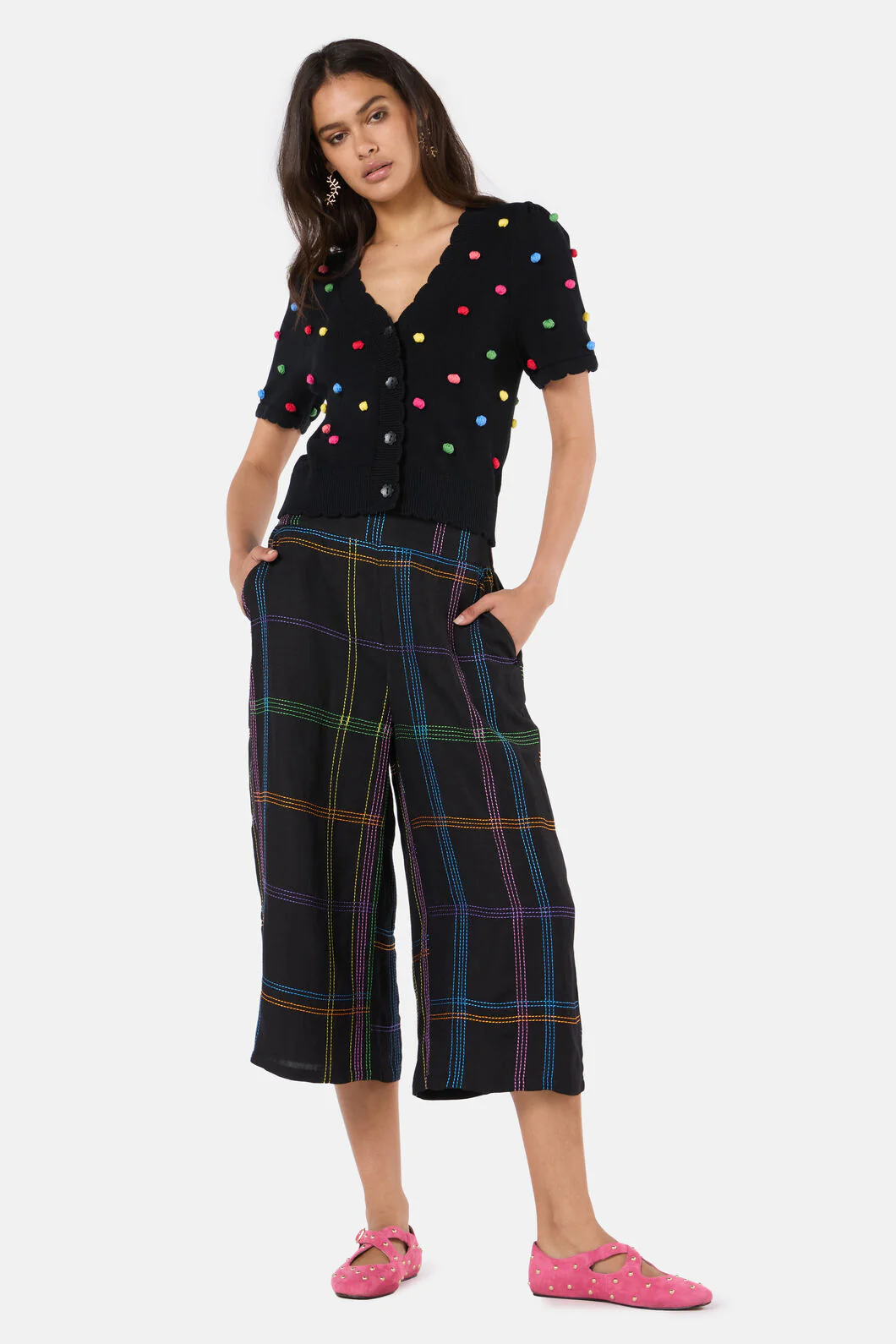 Spotty Summer Cardigan - Image 2