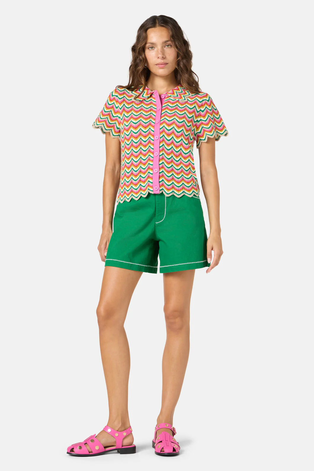 Squiggle Knit Top - Image 2