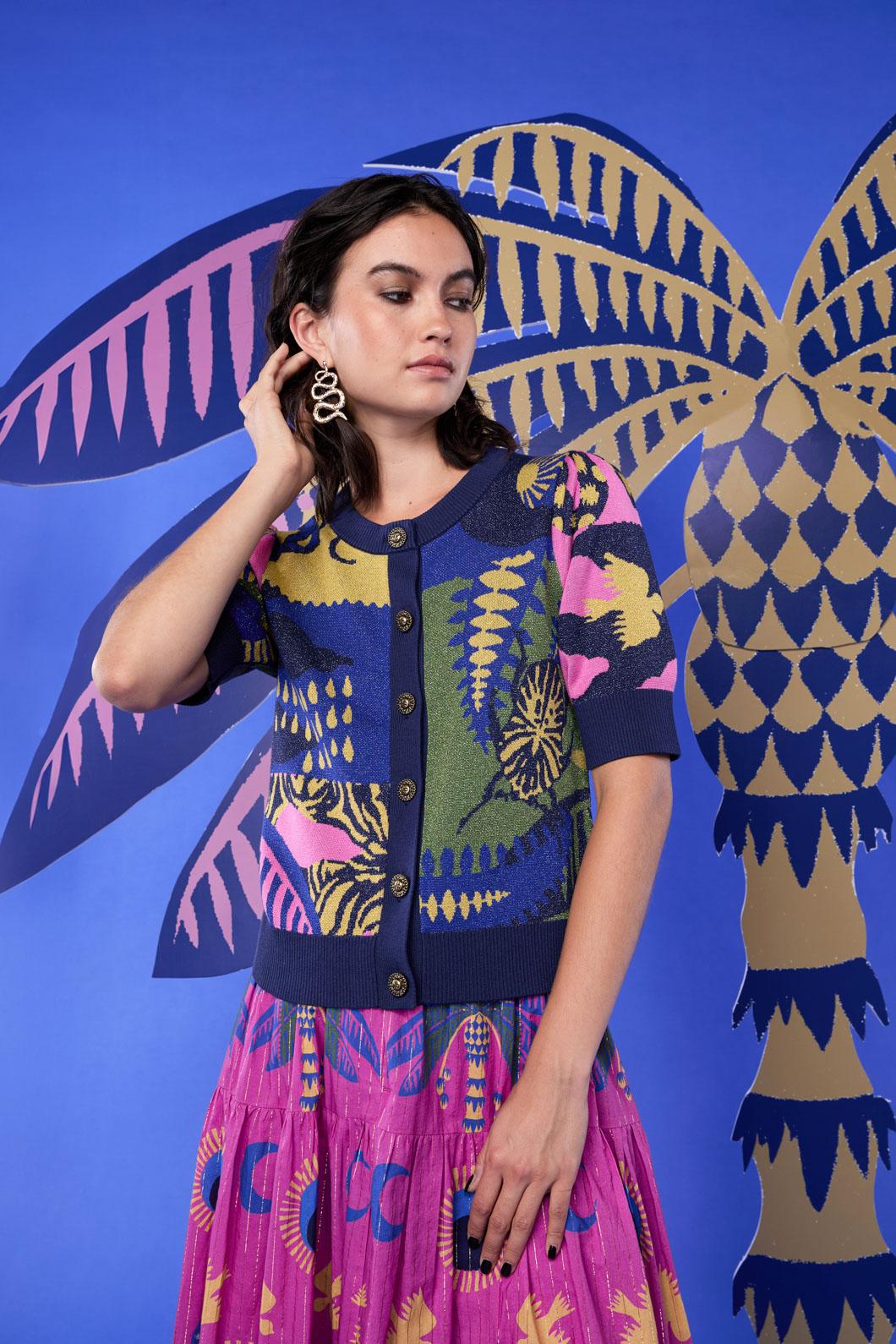 Stamp Collecting Cardigan - Image 3