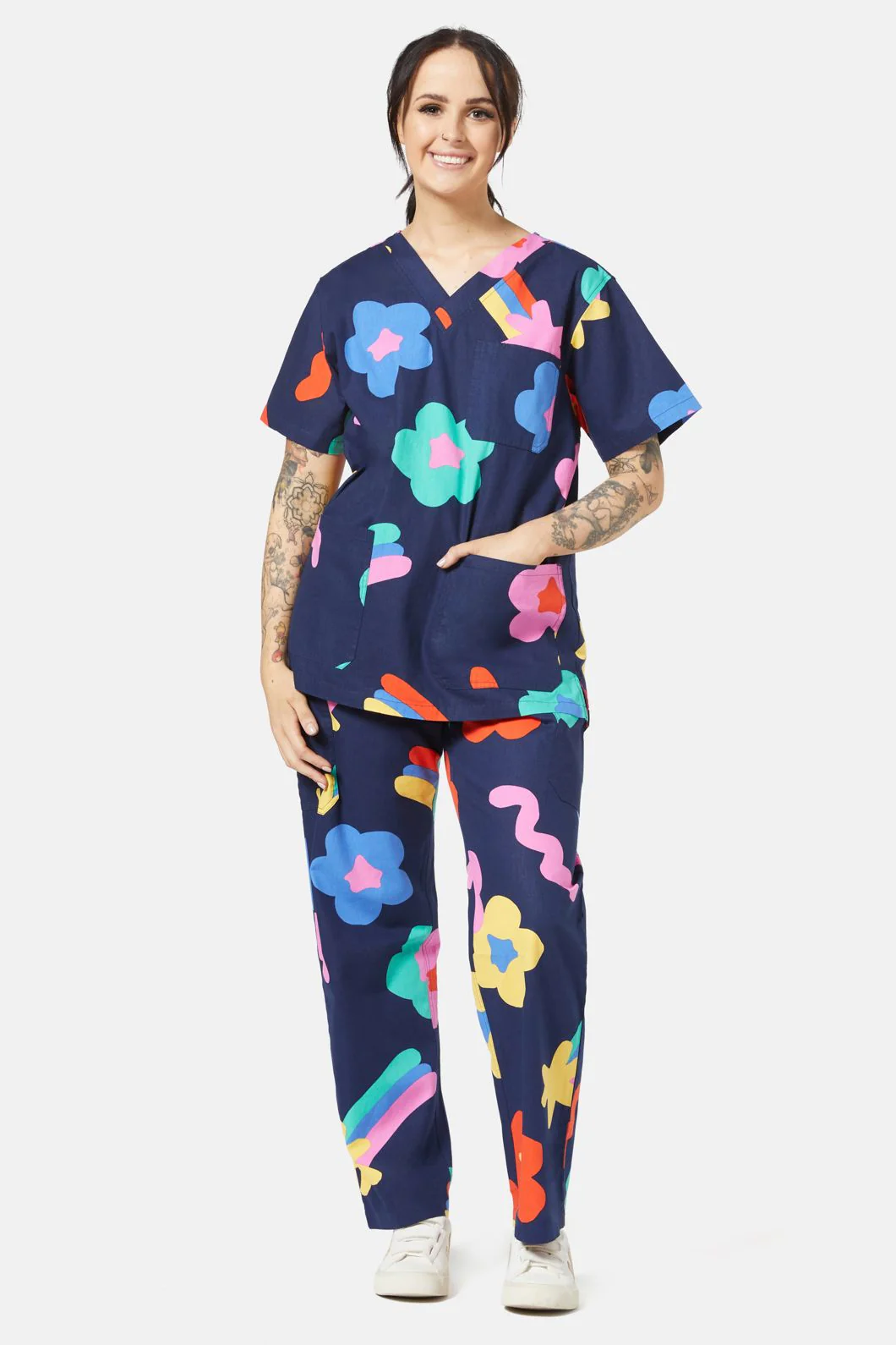 Star Daisy Scrub Set