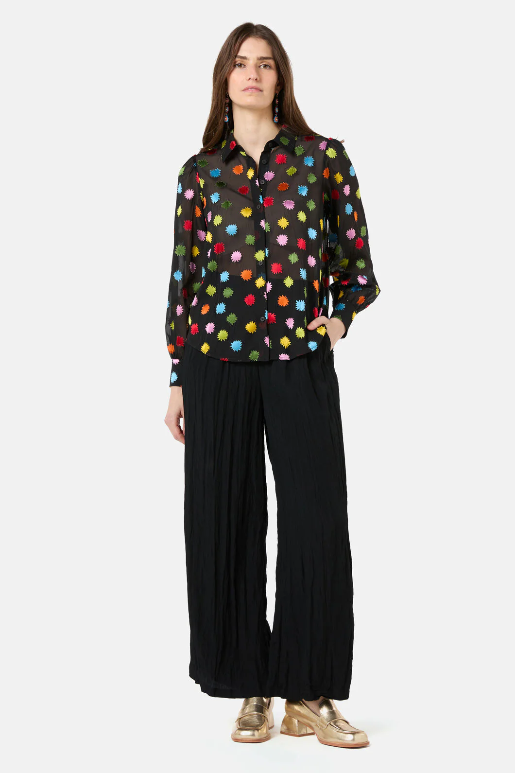 Stars Parade Burnout Shirt - Image 5