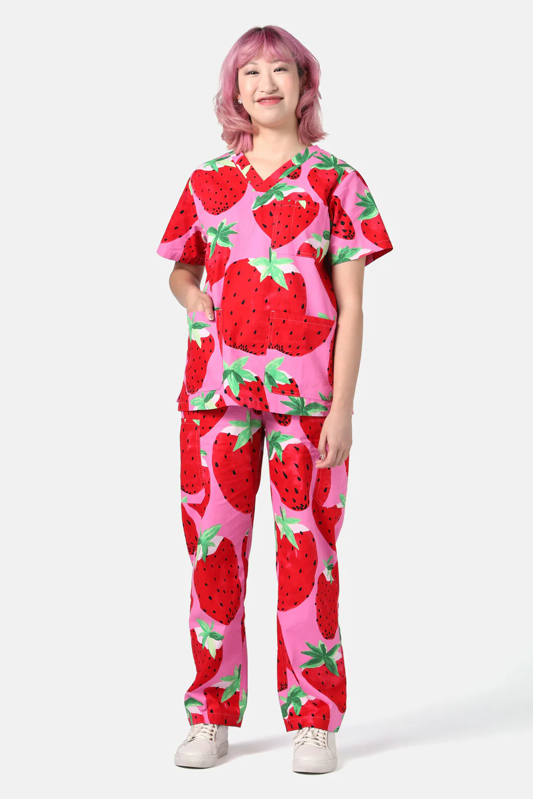 Strawberry Fields Scrub Set - Image 4