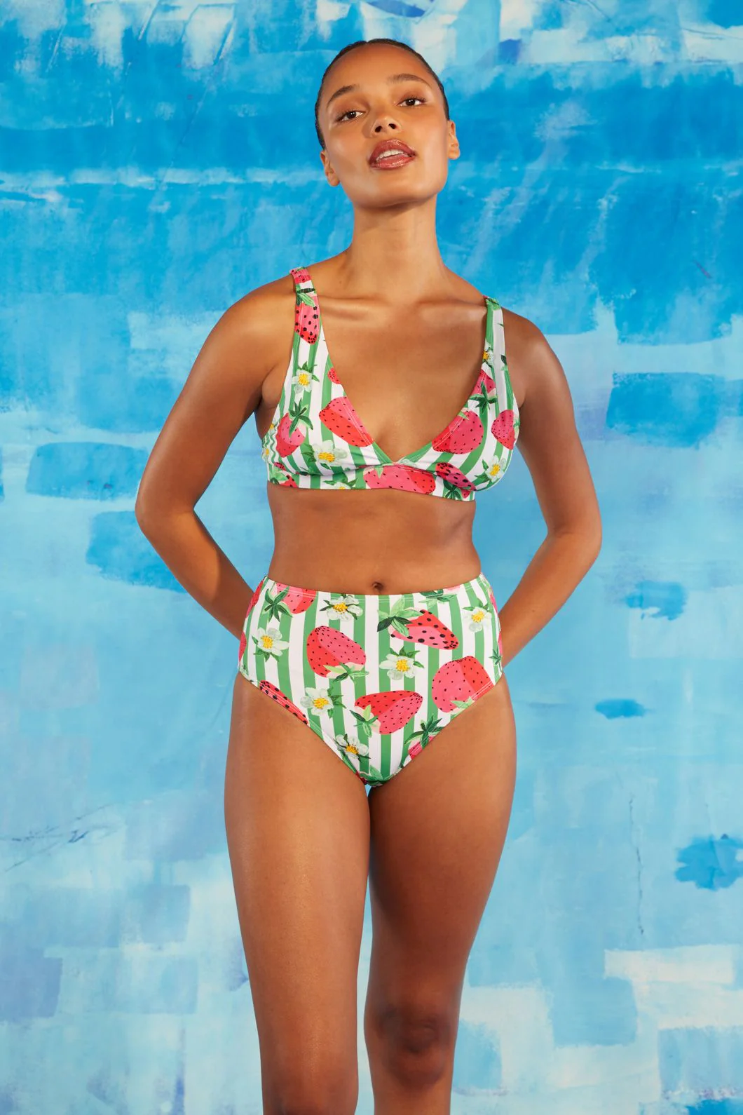 Strawberry Patch Bikini Bottom - Image 3