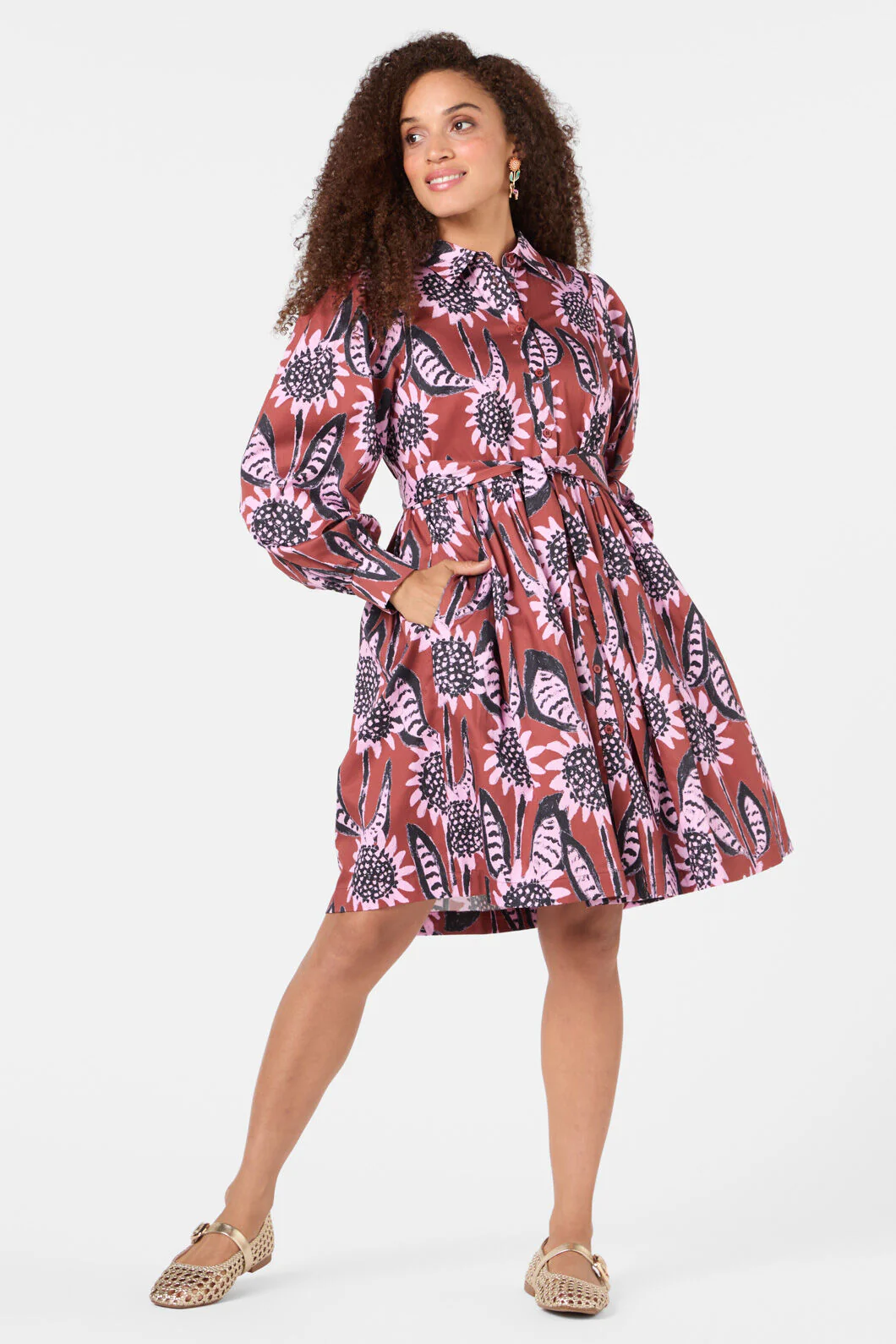 Sun Song Shirt Dress