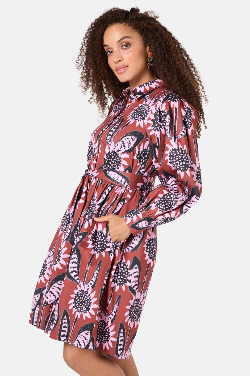 Sun Song Shirt Dress - Image 7