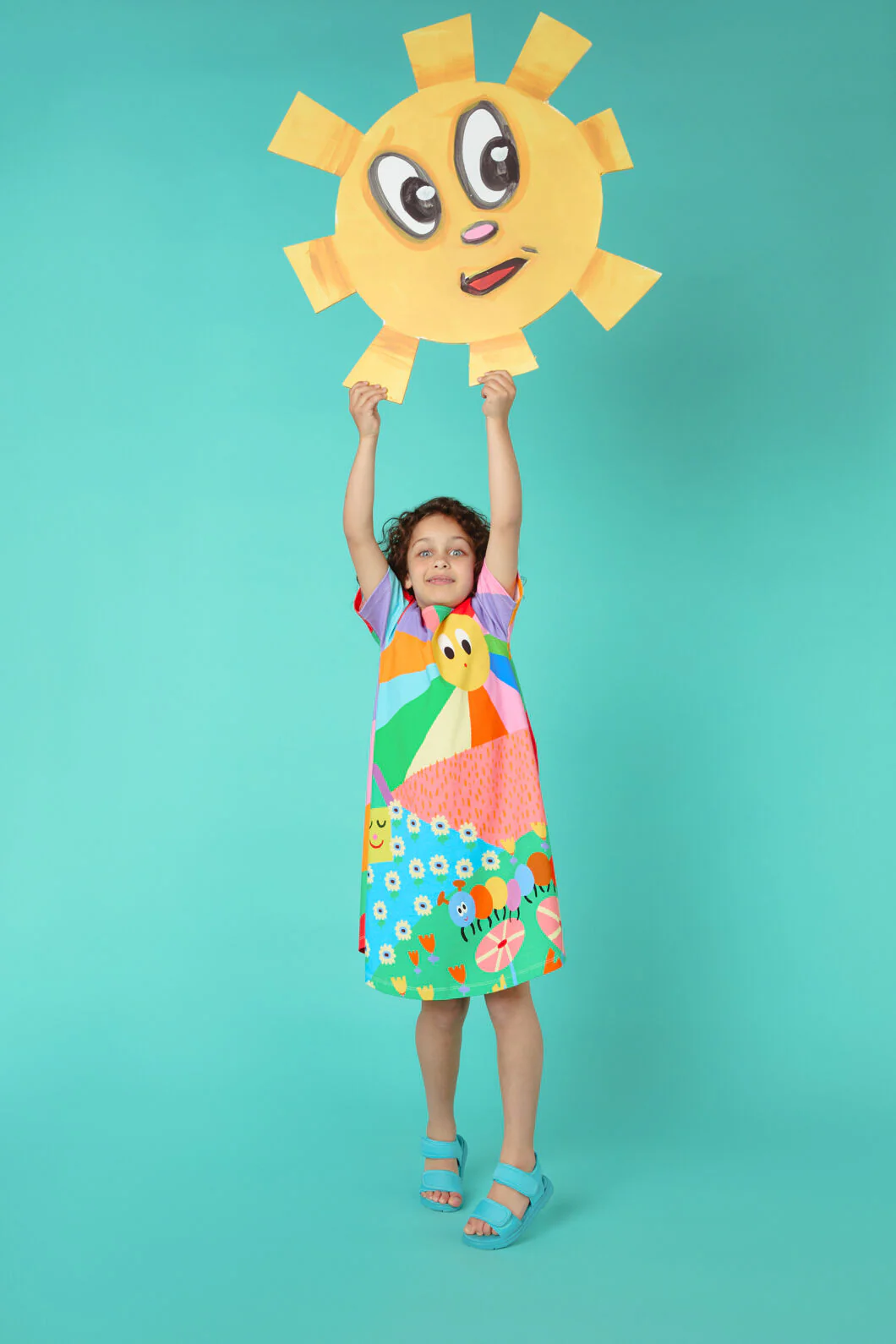 Sunsets Kids Dress - Image 2