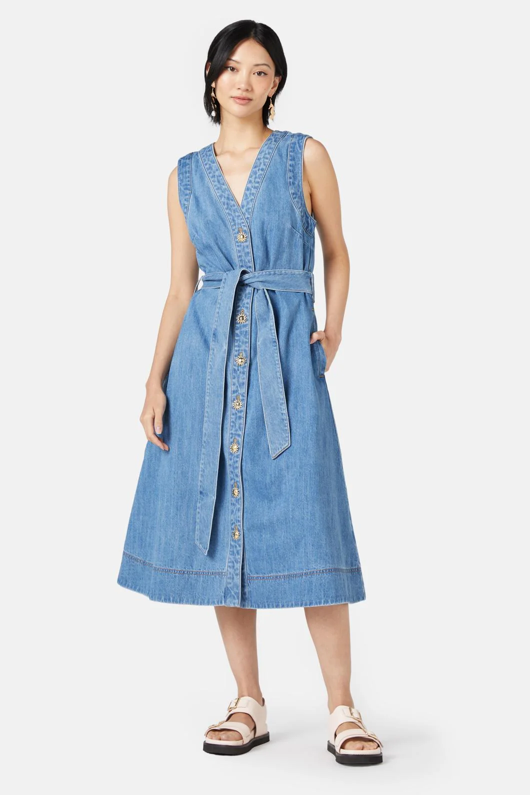 Sunshine State Denim Dress - Image 2