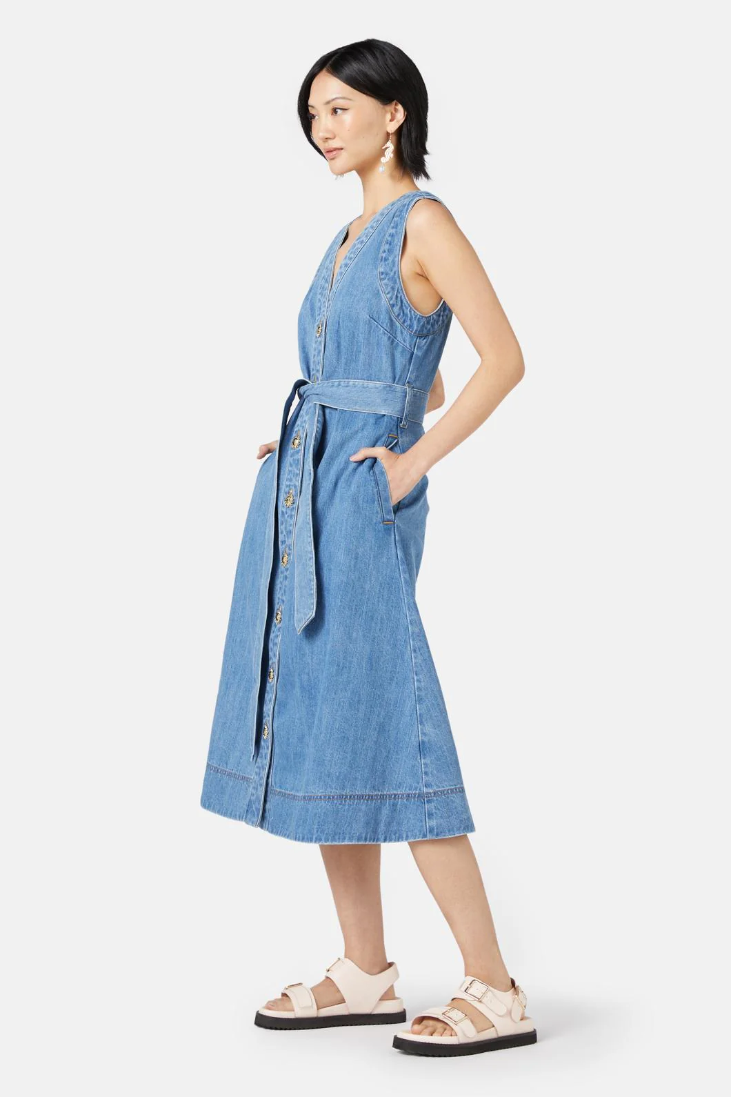 Sunshine State Denim Dress - Image 6