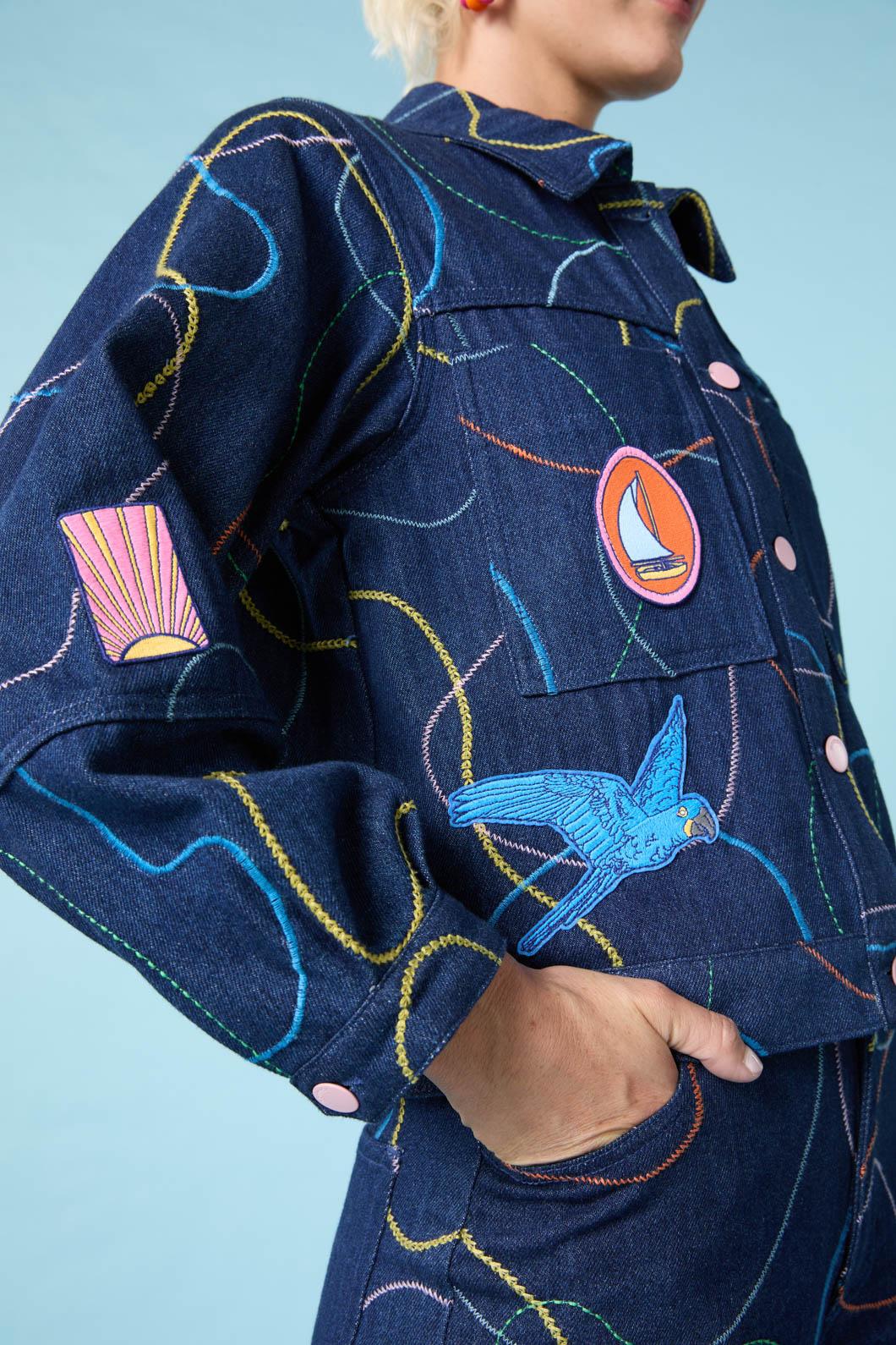 Taking A Trip Embroidered Jacket - Image 10