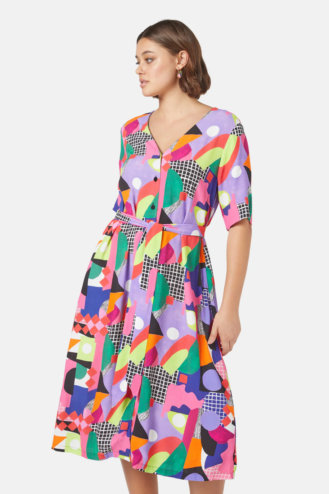 Tales Of Tiles Long Dress - Image 2