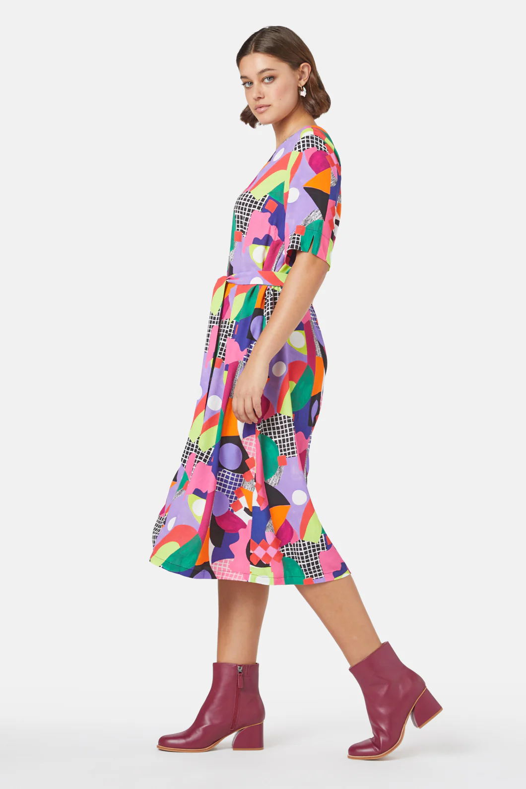 Tales Of Tiles Long Dress - Image 3