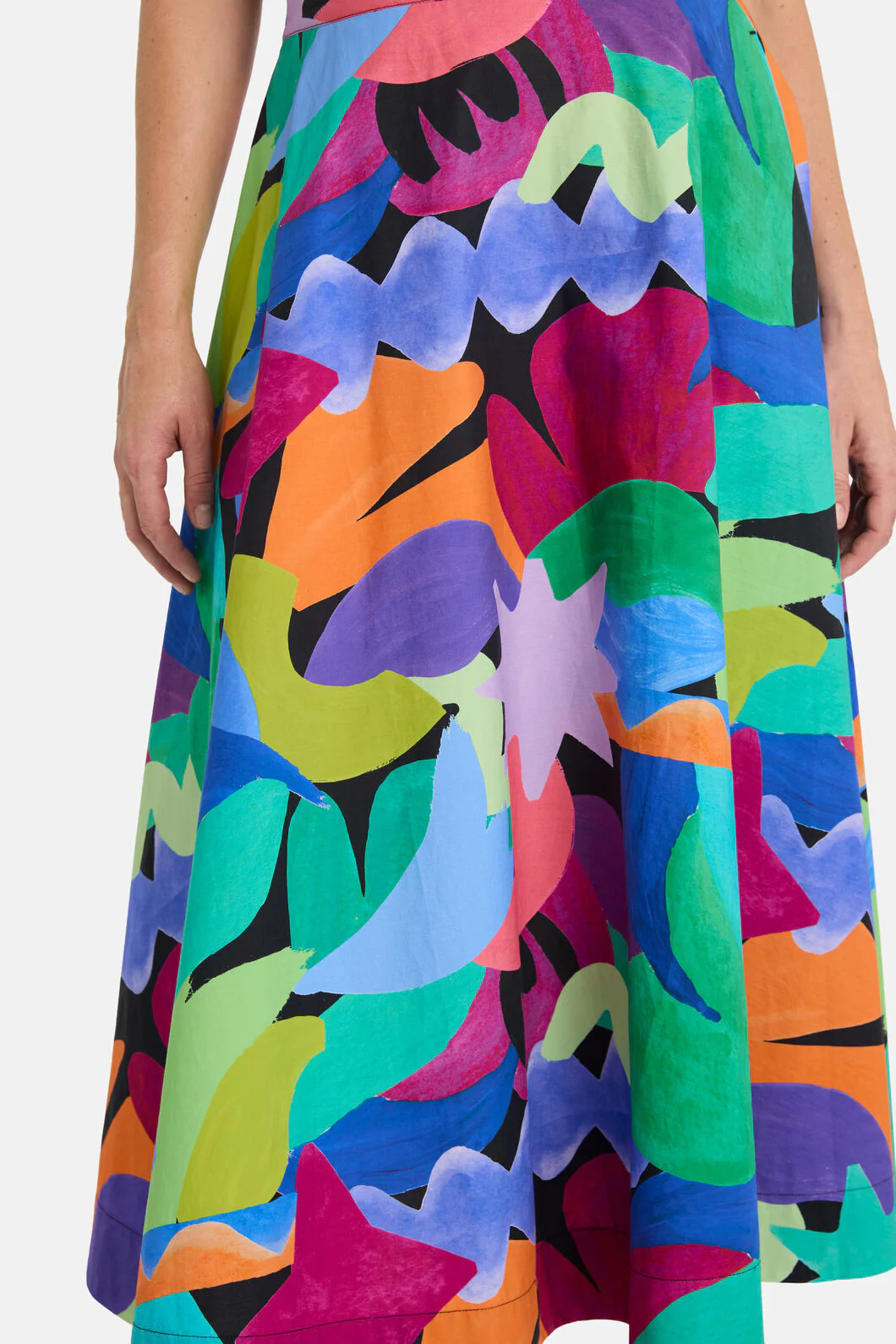 Tangled Tropic Midi Skirt - Image 5