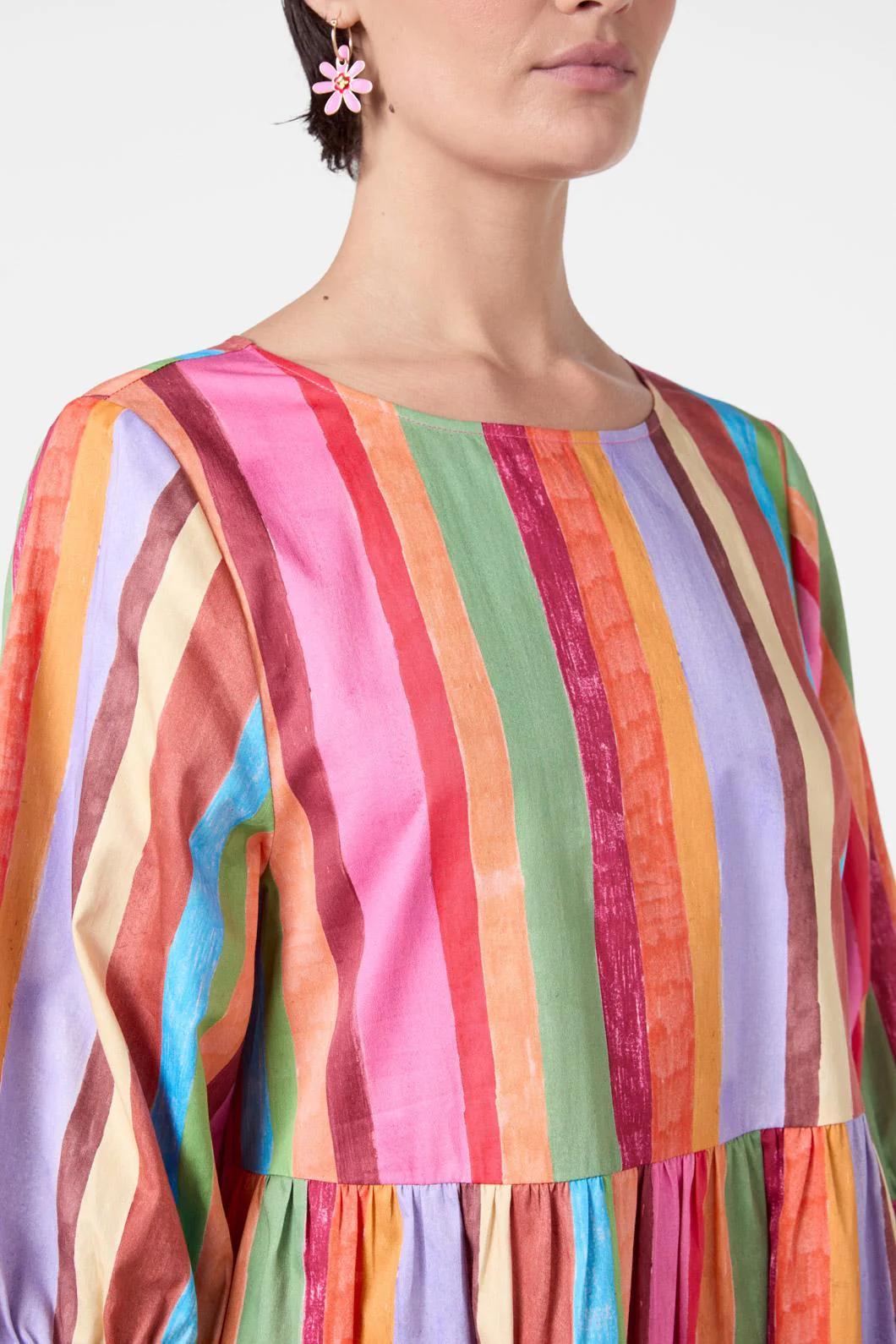 Technicolour Smock Dress - Image 5