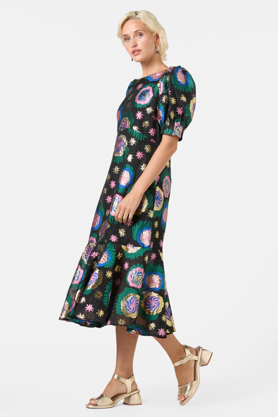 The Comet Jacquard Dress - Image 2
