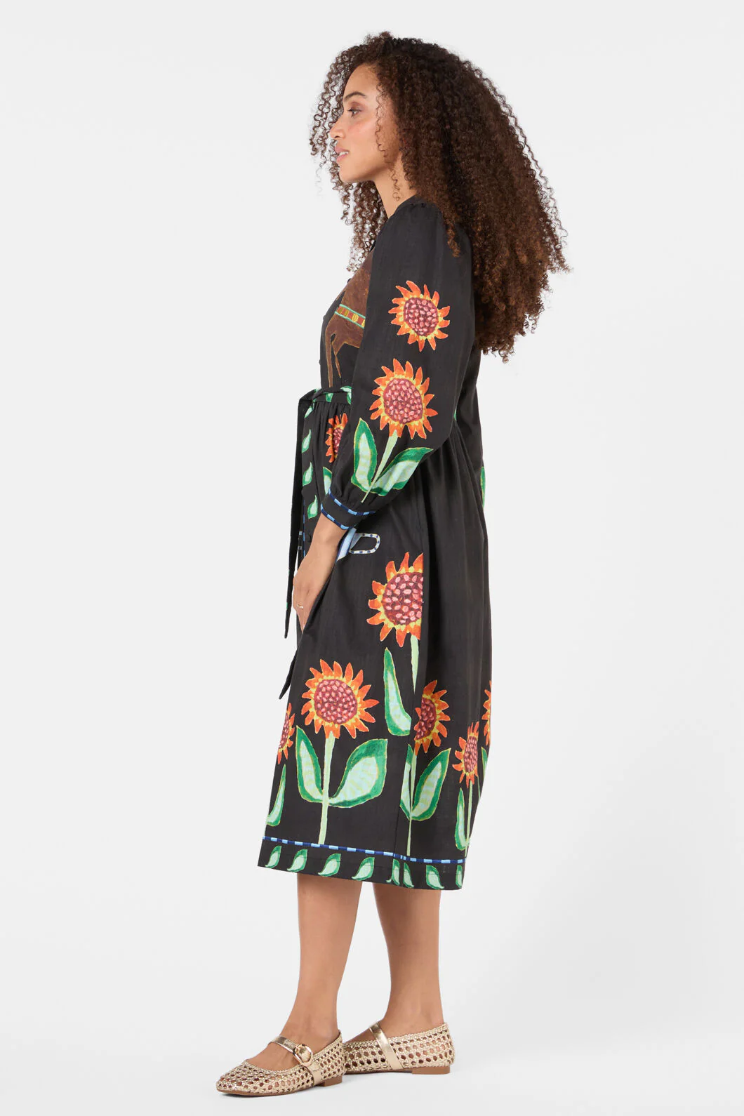 The Horses Midi Dress - Image 8
