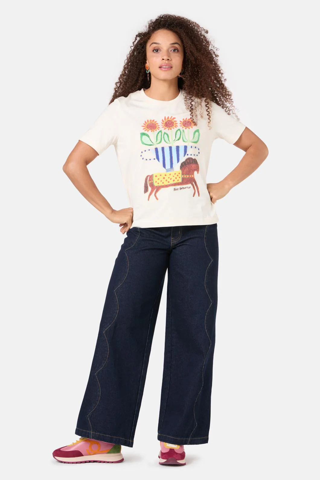 The Horses Placement Classic Tee - Image 2