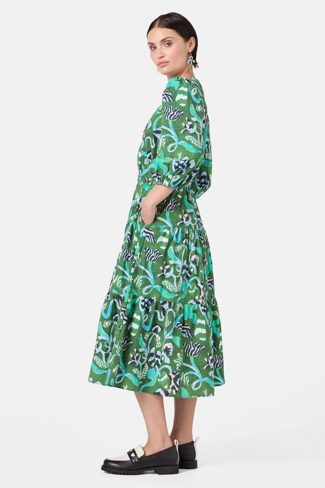 The Vines Midi Dress - Image 3