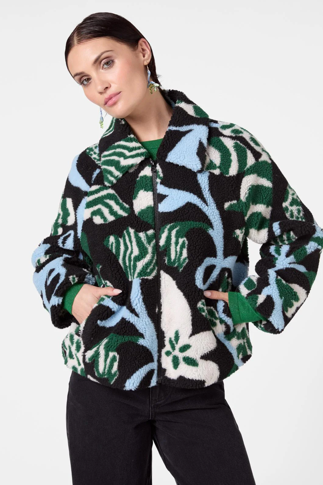 The Vines Sherpa Jacket - Image 2