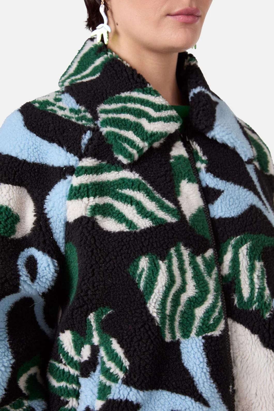 The Vines Sherpa Jacket - Image 8