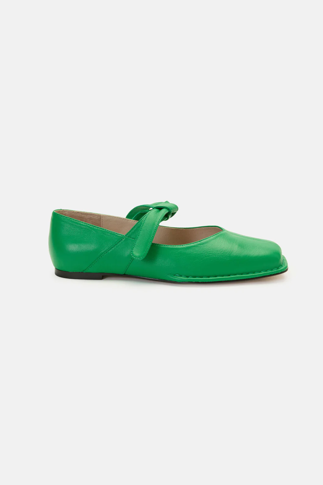 Tie Up Flat - Green - Image 3