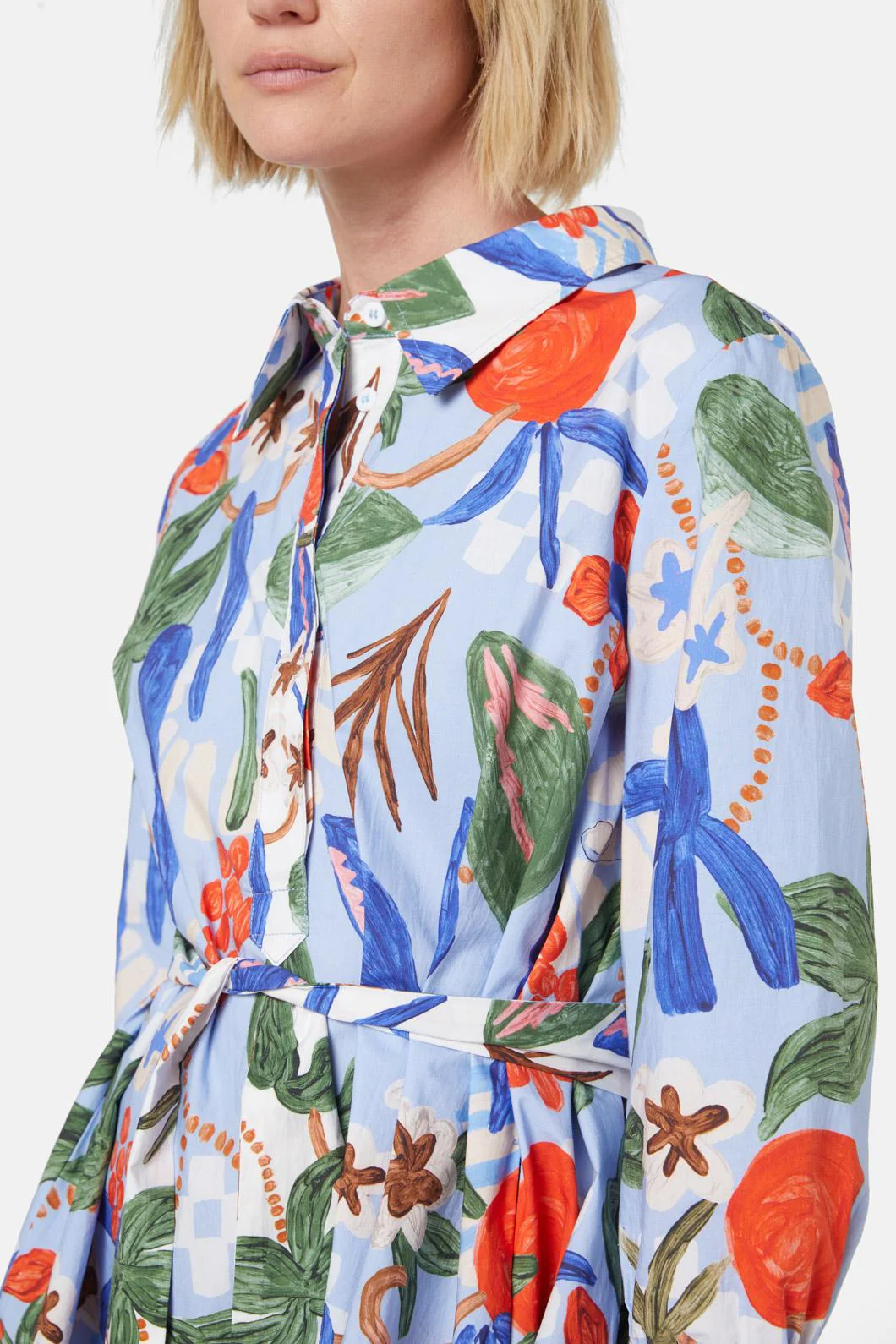 To Market Shirt Dress - Image 7