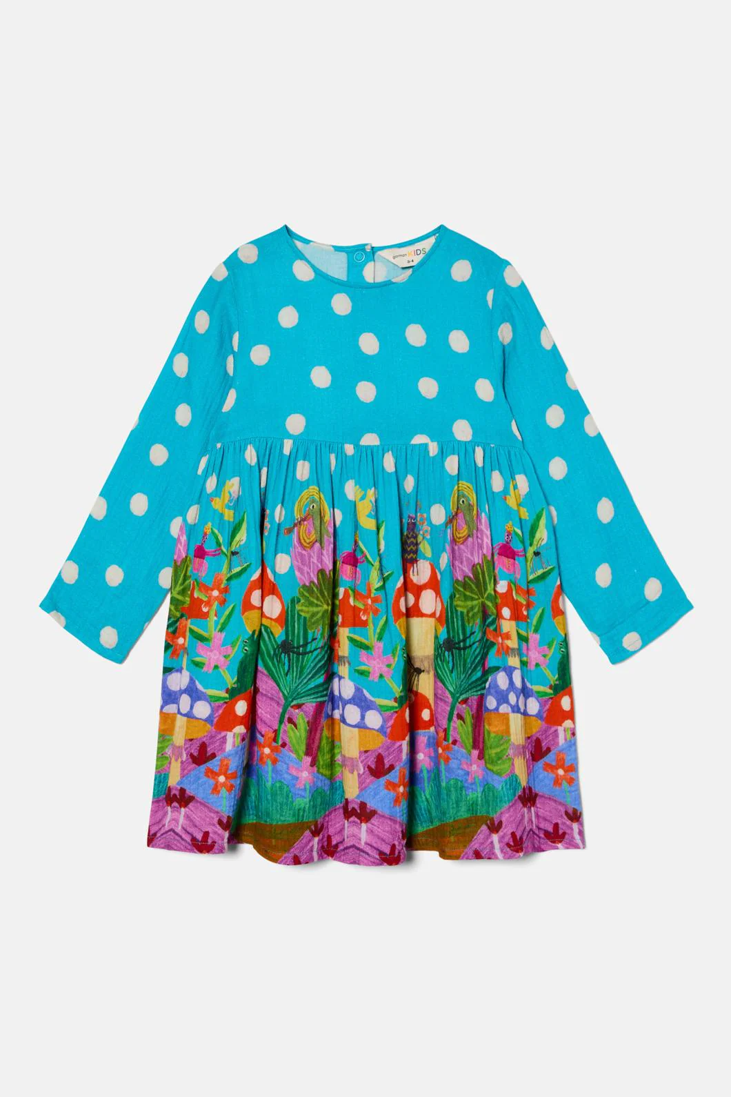 Toadstool Spot Kids Dress - Image 3
