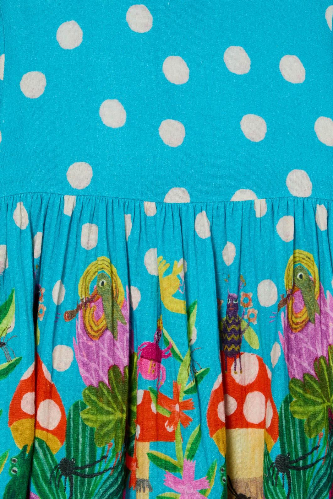 Toadstool Spot Kids Dress - Image 4