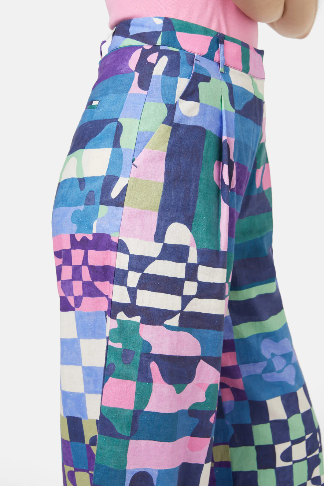 Tropic Check Skort - Image 6