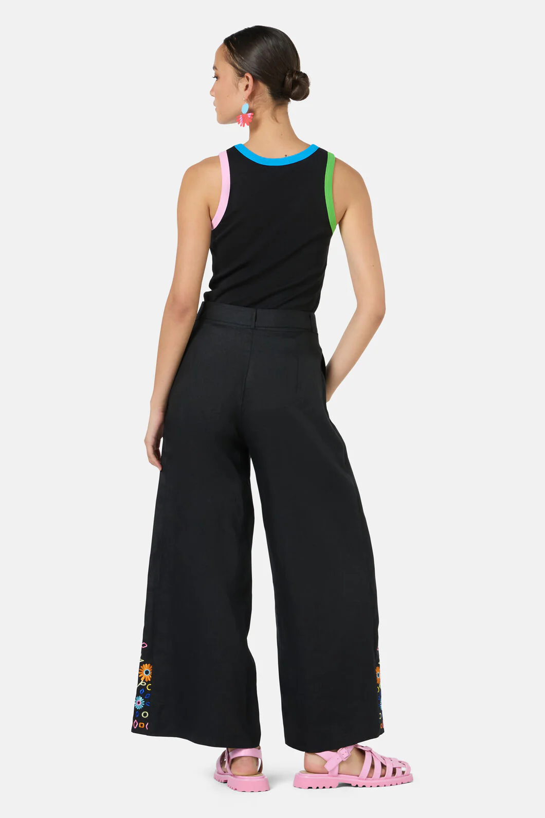 Tropic Pop Embroidered Pant - Image 3