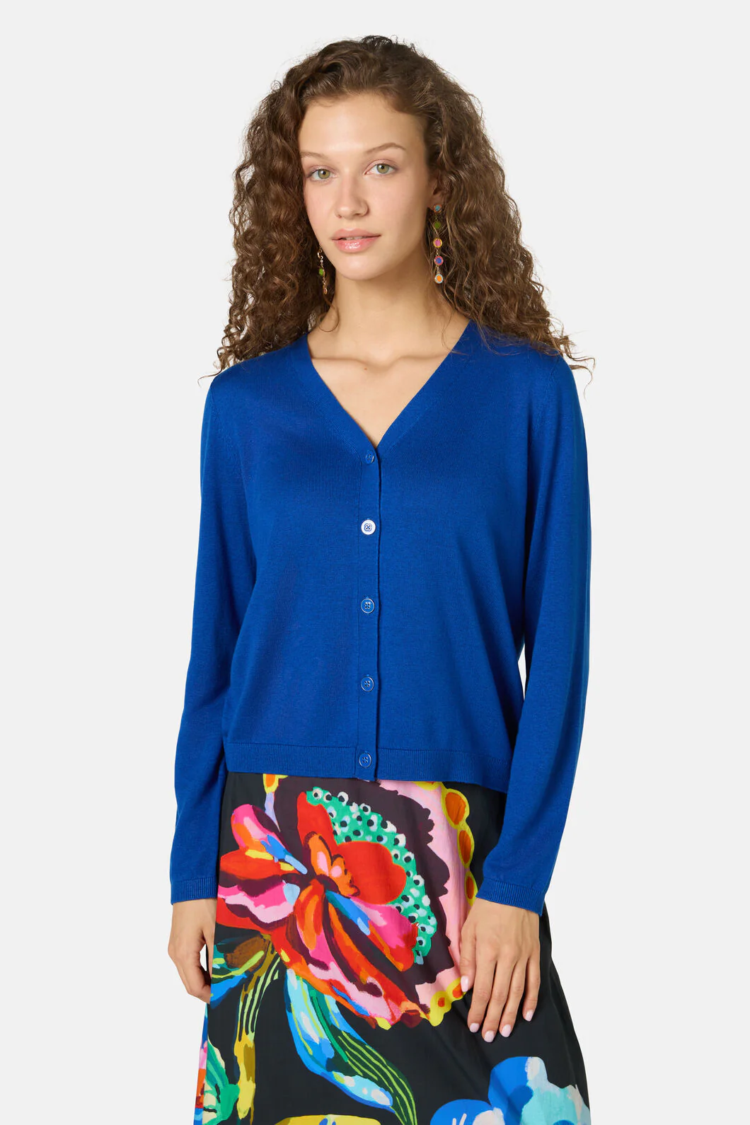 V-Neck Cardigan